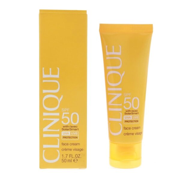 Clinique SPF 50 Face Cream with SolarSmart UVA/UVB Protection