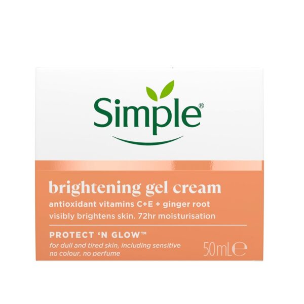 Simple Protect ‘N Glow™ Brightening Gel Cream