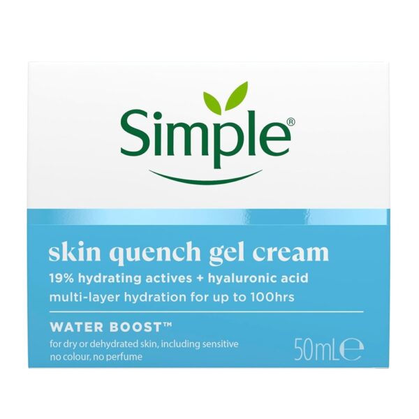 Simple Water Boost Skin Quench Gel Cream