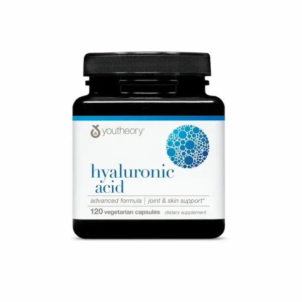 Youtheory Hyaluronic Acid 120 Vegetarian Capsules
