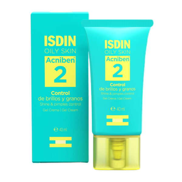 ISDIN Acniben Control Gel Cream 2 – Shine & Pimples Control (40 ml)