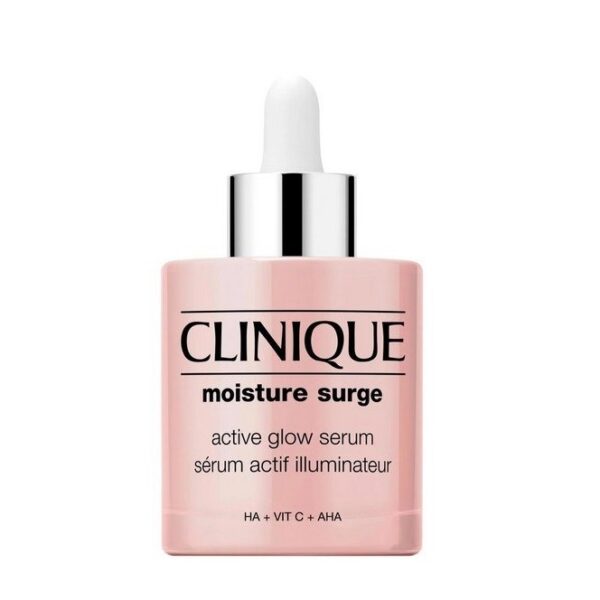 Clinique Moisture Surge Active Glow Serum – HA + Vitamin C + AHA