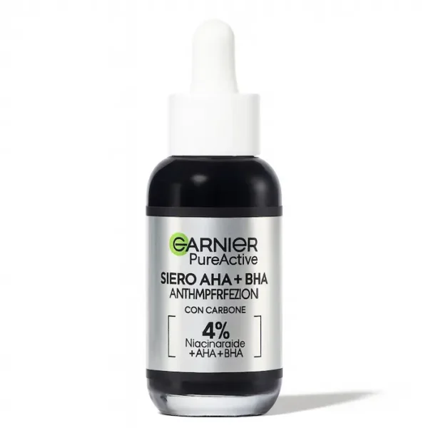 Garnier Pure Active AHA + BHA Charcoal Anti-Imperfection Serum