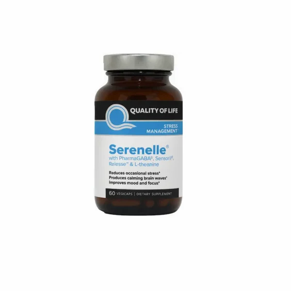 Quality of Life Serenelle® – Stress Management Formula, 60 Vegicaps