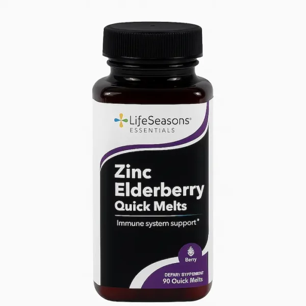 LifeSeasons Essentials Zinc Elderberry Quick Melts