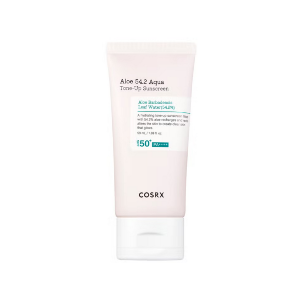 COSRX Aloe 54.2 Aqua Tone-Up Sunscreen SPF 50+ PA++++ (50 mL)