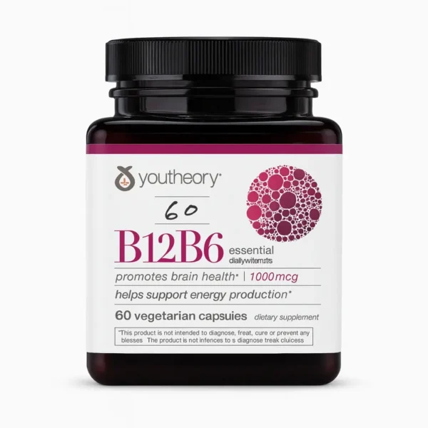 Youtheory B12B6 Essential Daily Vitamins