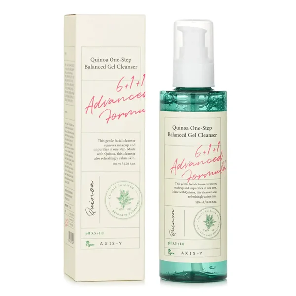 AXIS-Y Quinoa One-Step Balanced Gel Cleanser (6+1+1 Advanced Formula)