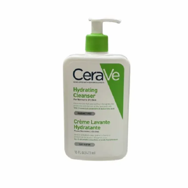CeraVe Hydrating Cleanser – For Normal to Dry Skin