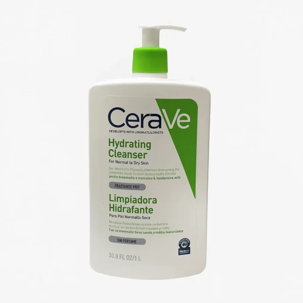 CeraVe Hydrating Cleanser – For Normal to Dry Skin