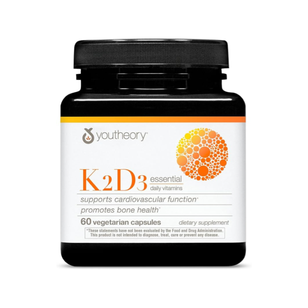 Youtheory K2D3 Essential Daily Vitamins